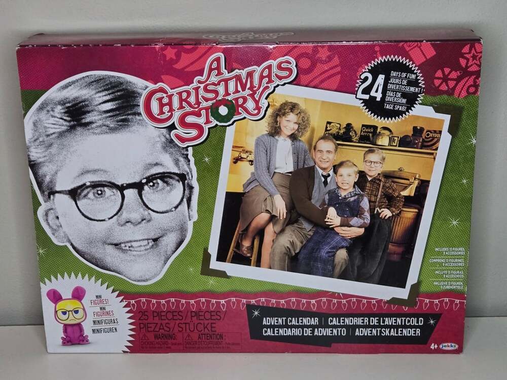 Jakks Pacific A Christmas Story Advent Calendar 25 Pieces